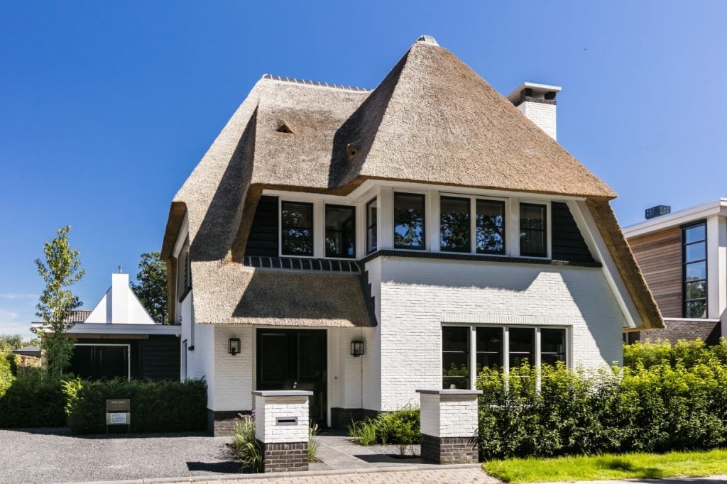 Rietgedekt huis bouwen Hooglanderveen